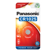 Micropila CR1025 - litio - blister 1 pezzo - Panasonic - C301025 - 5410853010227 - DMwebShop