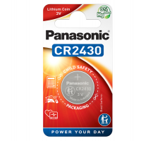 Micropila CR2430 - litio - blister 1 pezzo - Panasonic - C302430 - 5410853012313 - DMwebShop
