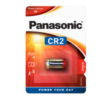 Micropila CR2 Photo - litio - blister 1 pezzo - Panasonic - C300002 - 5025232016082 - DMwebShop