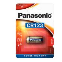 Micropila CR123 Photo - litio - blister 1 pezzo - Panasonic - C300123 - 5410853017097 - DMwebShop
