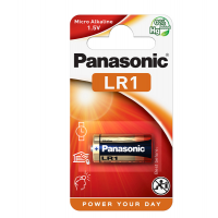 Micropila LR1 - 1,5 V - alcalina - blister 1 pezzo - Panasonic - C300001 - 5019068592551 - DMwebShop