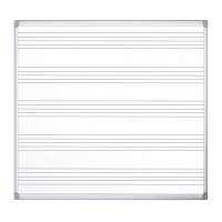 Lavagna magnetica Maya Musica - pentagramma musicale - 120 x 120 cm - Bi-office - CR1791170 - 5603750541790 - DMwebShop