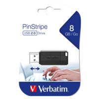 Memoria Usb - Store'N'Go - Nero - 8 Gb - Verbatim - 49062 - 23942490623 - DMwebShop