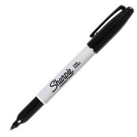 Marcatore permanente - punta fine - 1 mm - nero - conf. 12 pezzi - Sharpie - S0810930 - 3501170818305 - DMwebShop