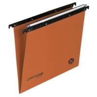 Cartella sospesa Cartesio - cassetto - interasse 38 cm - fondo V - 36 x 25 cm - arancio - conf. 50 pezzi - Bertesi - 100/380-B2 - 45681A - DMwebShop