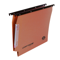 Cartella sospesa Cartesio - armadio - interasse 33 cm - fondo V - 32,6 x 28 cm - arancio - conf. 50 pezzi - Bertesi - 114FBETA-B2 - 8058983260890 - DMwebShop