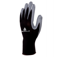 Guanti di precisione VE712GR - poliestere - palmo in nitrile - taglia 07 - nero-grigio - Deltaplus - VE712GR07 - 3295249131678 - DMwebShop