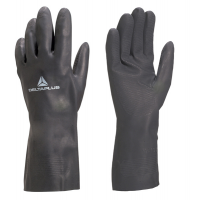 Guanti per protezione chimica VE509 - neoprene floccato cotone - taglia 08-09 - nero - Deltaplus - VE509NO08 - 3295249011994 - DMwebShop