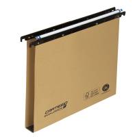 Cartella sospesa Cartesio Eco logica cassetto 33 cm fondo U 31,3 x 25 cm avana Bertesi 100,330,3 A1 - 3225