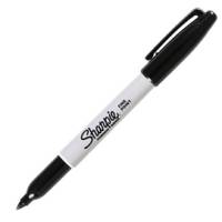 Marcatore permanente punta fine 1 mm nero - 2730