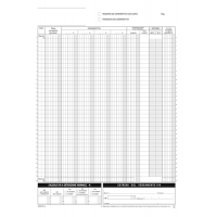 Blocco registro corrispettivi - 12-12 copie autoricalcanti - 29,7 x 21,5 cm - Data Ufficio - DU168512C00 - 8008842952114 - DMwebShop