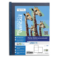 Portalistini personalizzabile Uno TI - 35 x 50 cm - 12 buste - blu - Sei Rota - 55351207 - 8004972014999 - DMwebShop