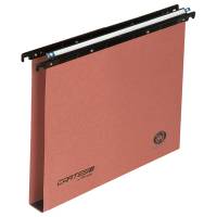 Cartella sospesa Cartesio - cassetto - interasse 33 cm - fondo U 3 cm - 31,2 x 25 cm - arancio - conf. 50 pezzi - Bertesi - 100/330 3-B2 - 45680A - DMwebShop