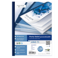 Portalistini personalizzabile Uno TI - 22 x 30 cm - 150 buste - blu - Sei Rota 55231507
