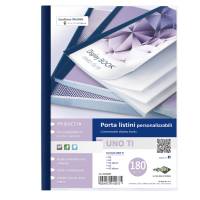 Portalistini personalizzabile Uno TI - 22 x 30 cm - 180 buste - blu - Sei Rota - 55231807 - 8004972015675 - DMwebShop