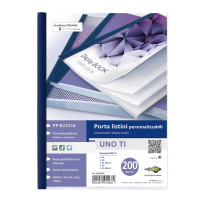 Portalistini personalizzabile Uno TI - 22 x 30 cm - 200 buste - blu - Sei Rota 55232007
