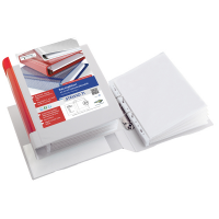 Raccoglitore personalizzabile Stelvio TI - 2 anelli quadri 65 mm - dorso 9 cm - f.to utile 22 x 30 cm - bianco - Sei Rota - 35654601 - 8004972014357 - DMwebShop