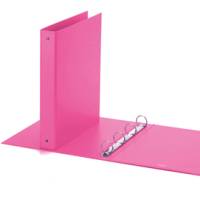 Raccoglitore Europa - 4 anelli tondi 30 mm - dorso 4 cm - f.to utile 22 x 30 cm - rosa - Favorit - 400051154 - 8006779037607 - DMwebShop