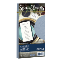 Busta Special Events metal argento - 110 x 220 mm - 120 gr - conf. 10 buste - Favini - A57U154 - 8007057747676 - DMwebShop