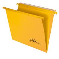 Cartella sospesa Joker - cassetto - interasse 39 cm - fondo V - 37 x 25 cm - giallo - conf. 25 pezzi - Bertesi - 400/395 Link-A5 - 8058983261750 - DMwebShop