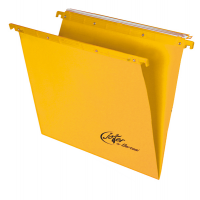 Cartella sospesa Joker - cassetto - interasse 39 cm - fondo V - 37 x 25 cm - giallo - conf. 25 pezzi - Bertesi - 400/395 Link-A5 - 8058983261750 - DMwebShop