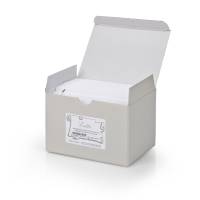 Scatola 100 biglietti + 100 buste - Lutto - bianco - 90 x 140 mm - 240 gr - Rex Sadoch - 8117 - 8004999081172 - DMwebShop