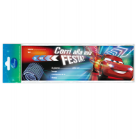Blocchetto invito alla festa Cars 2 Disney - conf. 10 pezzi - Rex Sadoch - WYASSCAR - 8006715295139 - DMwebShop