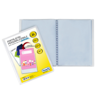 Portalistini personalizzabile Sviluppo - liscio - 15 x 21 cm - 40 buste - trasparente - Favorit 100460237