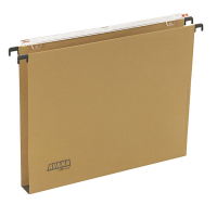 Cartella sospesa Avana - cassetto - interasse 39 cm - fondo U 3 cm - 37 x 24,5 cm - avana - conf. 50 pezzi - Bertesi - 060/390 BETA3-B1 - 8058983260456 - DMwebShop