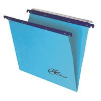 Cartella sospesa Joker cassetto interasse 33 cm fondo V 31,3 x 25 cm blu - 8648