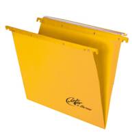 Cartella sospesa Joker cassetto interasse 33 cm fondo V 31,3 x 25 cm giallo - 8656