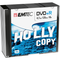 DVD+R - registrabile - 4,7 Gb - conf. 10 pz - Emtec - ECOVPR471016SL - 3126170114747 - DMwebShop