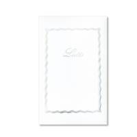 Taschetta 10 biglietti 10 buste Lutto bianco 90 x 140 mm 240 gr - 8435