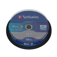 Scatola 10 DVD Blu Ray BD-R SL - Jewel Case - Bianco-Blu - 25 Gb - Verbatim - 43742 - 23942437420 - DMwebShop