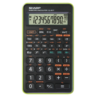 Calcolatrice scientifica - verde - EL 501TBGR - Sharp EL501TBGR VERDE