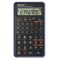 Calcolatrice scientifica - viola - EL 501TBVL - Sharp EL501TBVL VIOLA