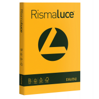 Carta Rismaluce - A4 - 140 gr - giallo oro 52 - conf. 200 fogli - Favini - A65H204 - 8007057614749 - DMwebShop