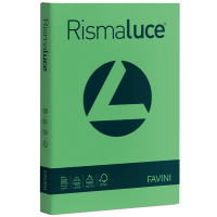 Carta Rismaluce - A4 - 140 gr - verde 60 - conf. 200 fogli - Favini - A65D204 - 8007057614343 - DMwebShop