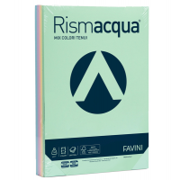 Carta Rismacqua - A4 - 140 gr - mix 5 colori - conf. 200 fogli - Favini - A65X224 - 8007057621440 - DMwebShop