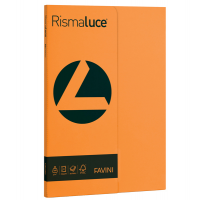 Carta Rismaluce Small - A4 - 200 gr - arancio 56 - conf. 50 fogli - Favini - A69E544 - 8007057615227 - DMwebShop