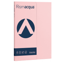 Carta Rismacqua Small - A4 - 200 gr - rosa 10 - conf. 50 fogli - Favini - A69S544 - 8007057615425 - DMwebShop