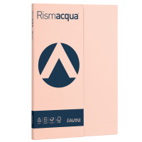 Carta Rismacqua Small - A4 - 200 gr - salmone 05 - conf. 50 fogli - Favini - A695544 - 8007057615470 - DMwebShop