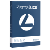Carta Rismaluce - A4 - 200 gr - blu prussia 62 - conf. 125 fogli - Favini - A67K104 - 8007057616842 - DMwebShop
