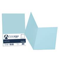 Cartelline semplici Acqua - 200 gr - 25 x 34 cm - celeste - conf. 50 pezzi - Favini - A50T664 - 8007057262117 - DMwebShop