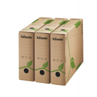 Scatola archivio EcoBox - dorso 8 cm - 32,7 x 23,3 cm - conf. 25 pezzi - Esselte - 623916 - 4049793038520 - DMwebShop