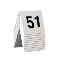 Numeri per tavoli - set da 51 a 60 - Securit - TN-51-60 - 8718226498168 - DMwebShop