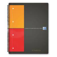 Blocco spiralato International Activebook 1 rigo con margine 240 x 297 mm - 9265