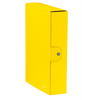 Scatola progetto WOW - dorso 8 cm - giallo - conf. 5 pezzi - Leitz - 39670016 - 4002432120567 - DMwebShop