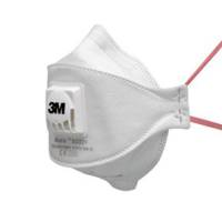 Mascherina Aura 9332 FFP3 con valvola monouso imbustati singolarmente - 711