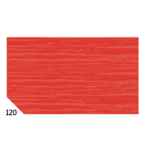 Carta crespa - 50 x 250 cm - 48 gr/m2 - rosso 120 - conf. 10 rotoli - Rex Sadoch - KR363-120 - 8006715065121 - DMwebShop